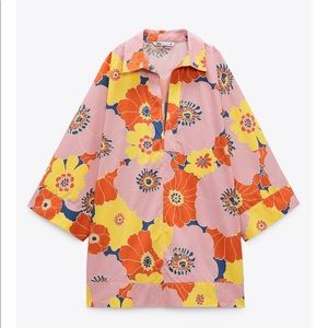 ZARA Printed Shirt & Hat